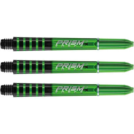Winmau  - Prism Force Shafts  - Green  - Medium