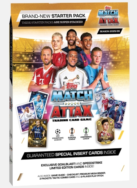 Match Attax 2025/26  - Starter Pack