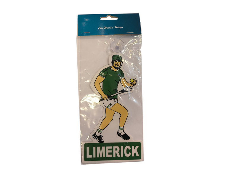 Limerick GAA  - Hurler  - Window Hanger