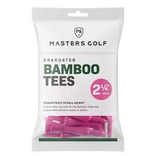MASTERS GRADUATED BAMBOO TEES - 57mm