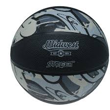 Midwest  - Street Basketball  - Size 5  - Black/Grey
