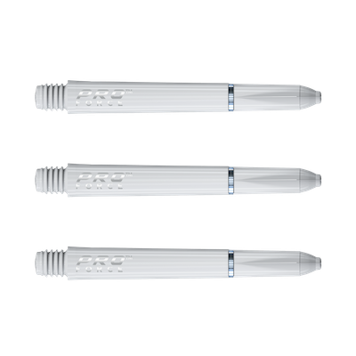 Winmau  - Pro Force Shafts  - White  - Ex-Short