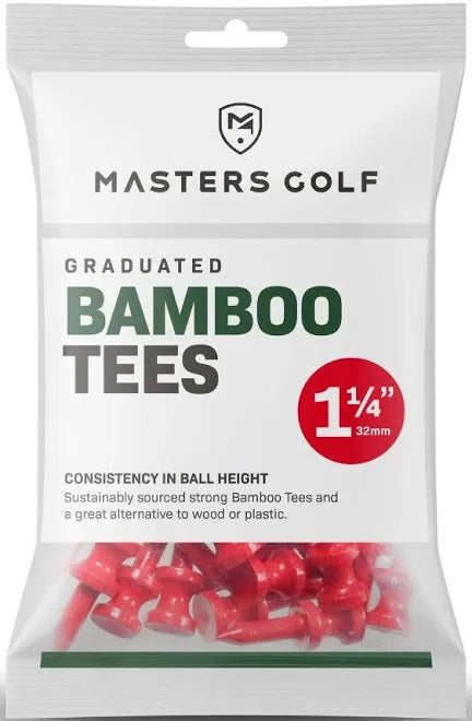 MASTERS GRADUATED BAMBOO TEES - 32mm