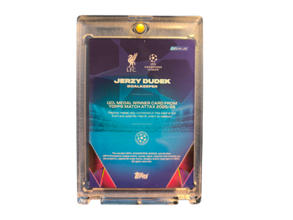 MATCH ATTAX 2025/26 JERZY DUDEK UCL MEDAL CARD