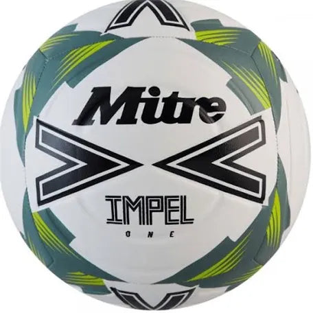 Mitre - Impel One Football - White/Black/Sage