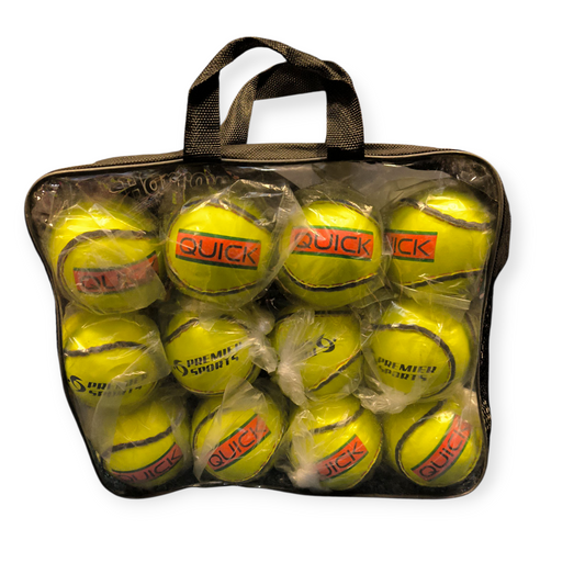 PREMIER SPORTS QUICK TOUCH SLIOTAR YELLOW (Bag of 12)
