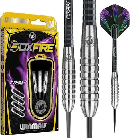 Winmau  - Foxfire 80% Tumgsten Steel TipDarts  - 26g