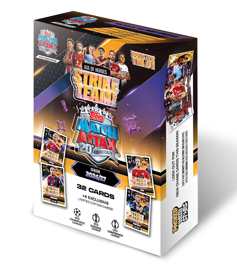 Match Attax 2026/27 - 20th Anniversary  - Booster Tin  - #1