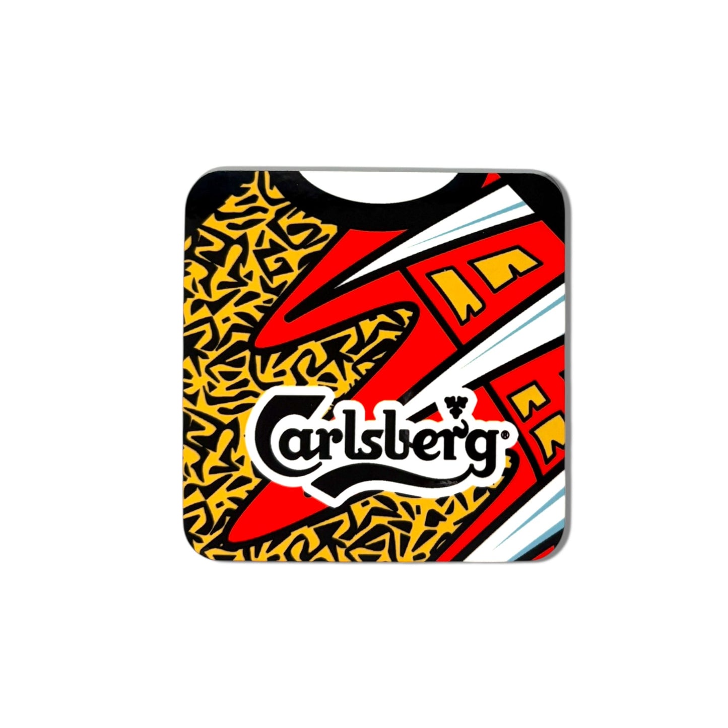 RETRO JERSEY COASTER - Liverpool 95/96 KEEPER away