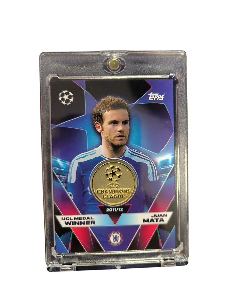 Match Attax 2025/26  - Juan Mata  - UCL Medal Card
