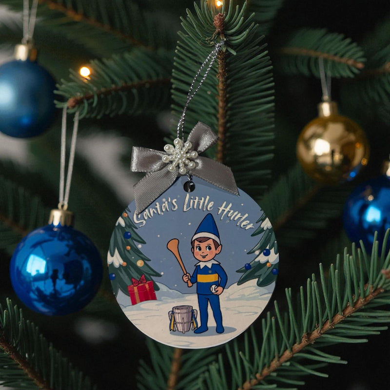 County Decoration  - Santa's Little Hurler