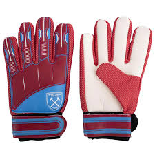 WEST HAM GOALKEEPER GLOVES (SIZE 5)