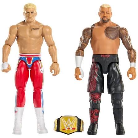 WWE MAIN EVENT SHOWDOWN -CODY RHODES Vs SOLO SIKOA (2 PACK)