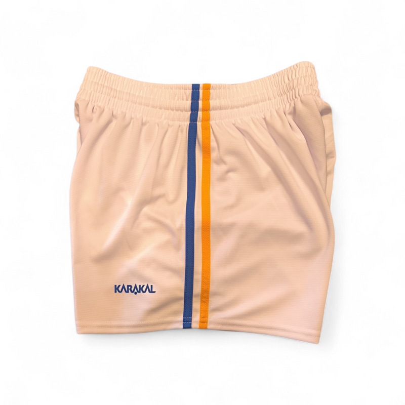 Karakal  - Elite GAA Shorts  - Junior  - White/Blue/Gold