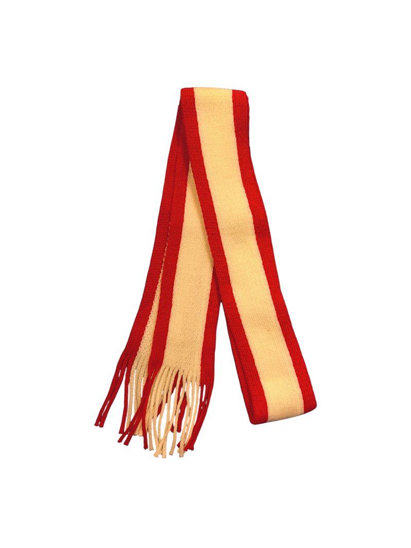 Mini Scarf  - Red/White