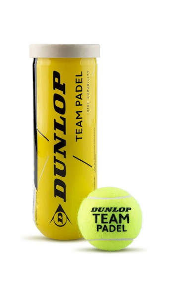 Dunlop - Team Padel Balls - 3 Pack