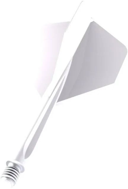 UNICORN FORGE ALL-IN-ONE FLIGHT & SHAFT - WHITE (M)
