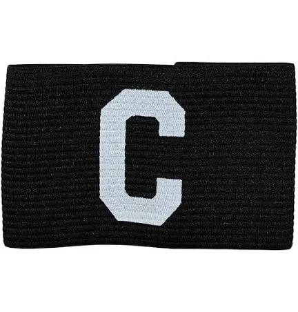 PRECISION BIG C CAPTAINS ARMBAND - JUNIOR BLACK