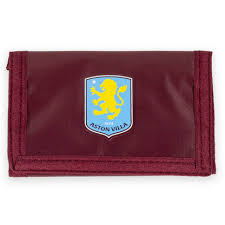 Aston Villa  - Up The Villa Wallet  - Maroon