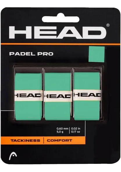 Head - Padel Pro - Padel grips - 3 pack - Mint