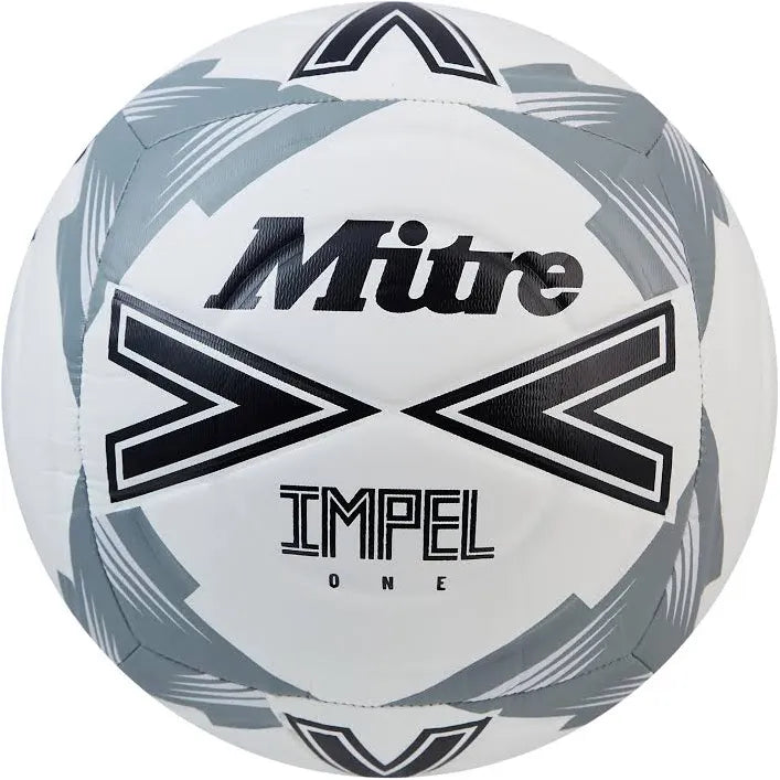 Mitre - Impel One Football - White/Black/Grey
