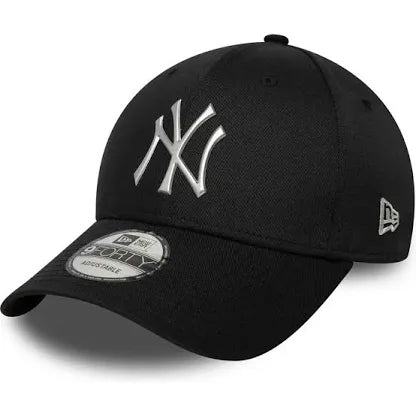 New York Yankees - New Era Baseball Cap - Black/Silver