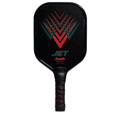 Franklin - Jet - Aluminium - Pickleball Paddle - Black/Red