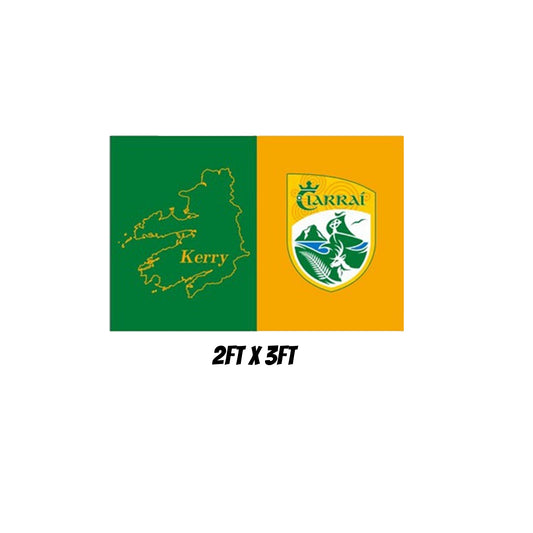 KERRY GAA FLAG (2ft x 3ft)