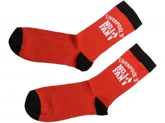 LIVERPOOL'S NO.1 FAN SOCKS  (4-6.5)