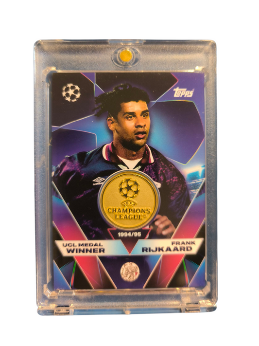 MATCH ATTAX 2025/26 FRANK RIJKAARD UCL MEDAL CARD