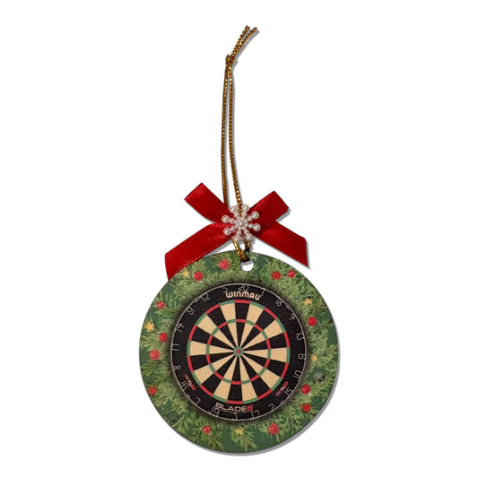DARTBOARD XMAS DECORATION