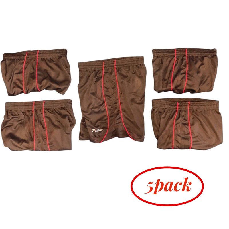Precision  - Mestalla Football Shorts  - Junior  - 5 Pack - Black/Red