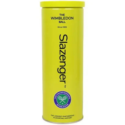 SLAZENGER WIMBLEDON TENNIS BALLS -3 PACK