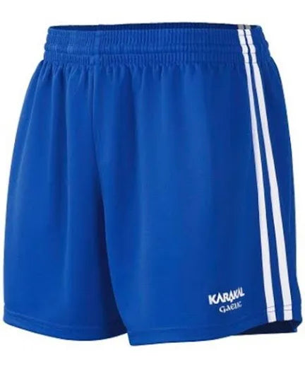 KARAKAL ELITE GAA SHORTS SENIOR - BLUE/WHITE