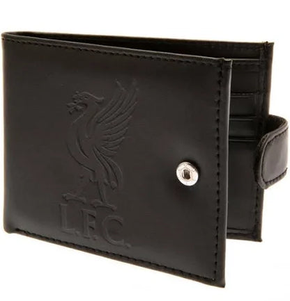 LIVERPOOL CLIP LEATHER WALLET BLACK