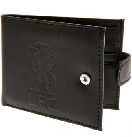 LIVERPOOL CLIP LEATHER WALLET BLACK