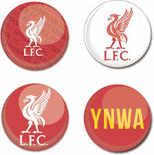 LIVERPOOL 4 PACK BUTTON BADGE