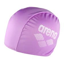 ARENA POLYESTER SWIM CAP - PURPLE