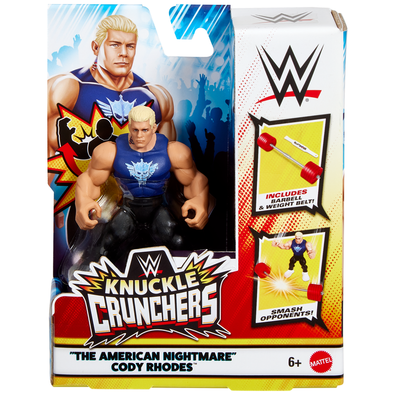 WWE  - Knuckle Crunchers  - The American Nightmare Cody Rhodes