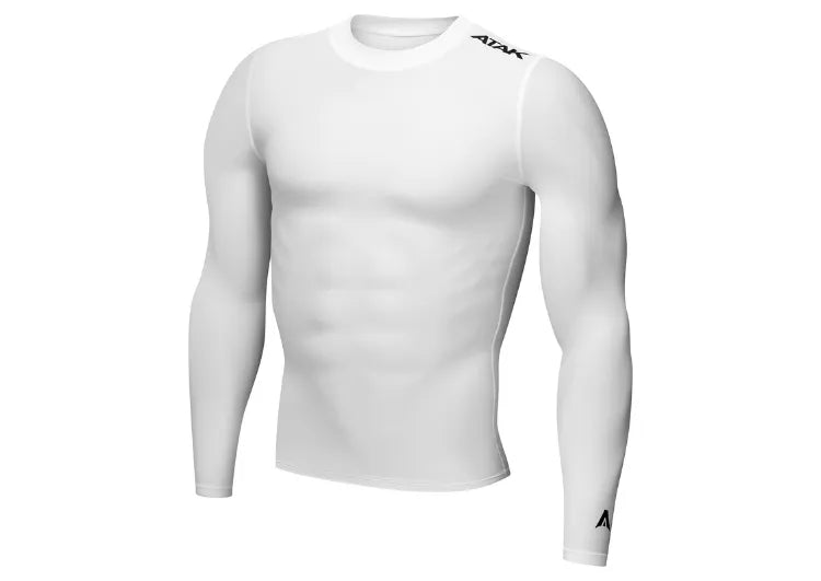 Atak  - Compression Base Layer Top  - White  - Junior