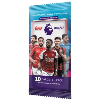 Topps Premier League Trading Cards 2026/27 - Flagship Edition - Individual Pack
