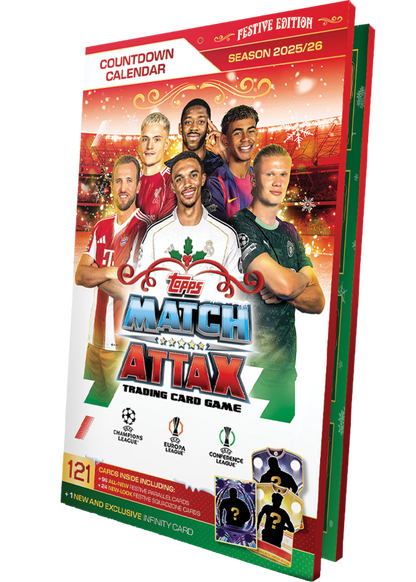 MATCH ATTAX 2025/26 ADVENT COUNTDOWN CALENDAR