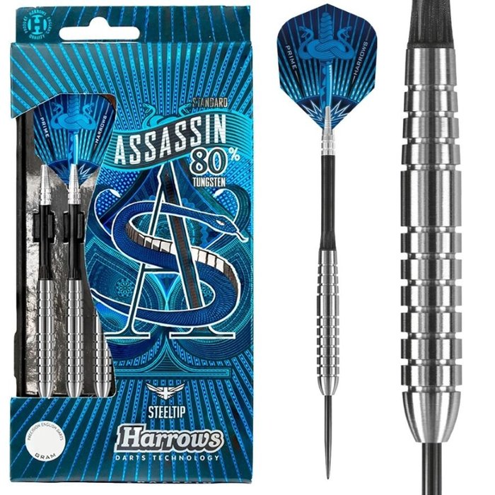 Harrows - Assassin 80% Tungsten Darts - 24g