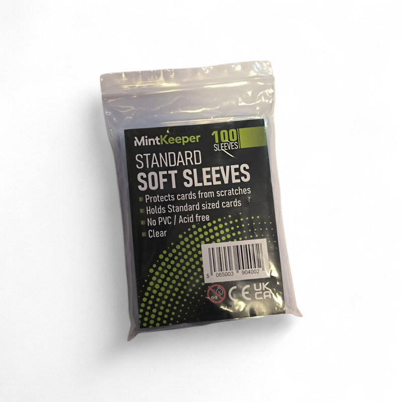 Standard Soft Trading Card Sleeves (100 pack)