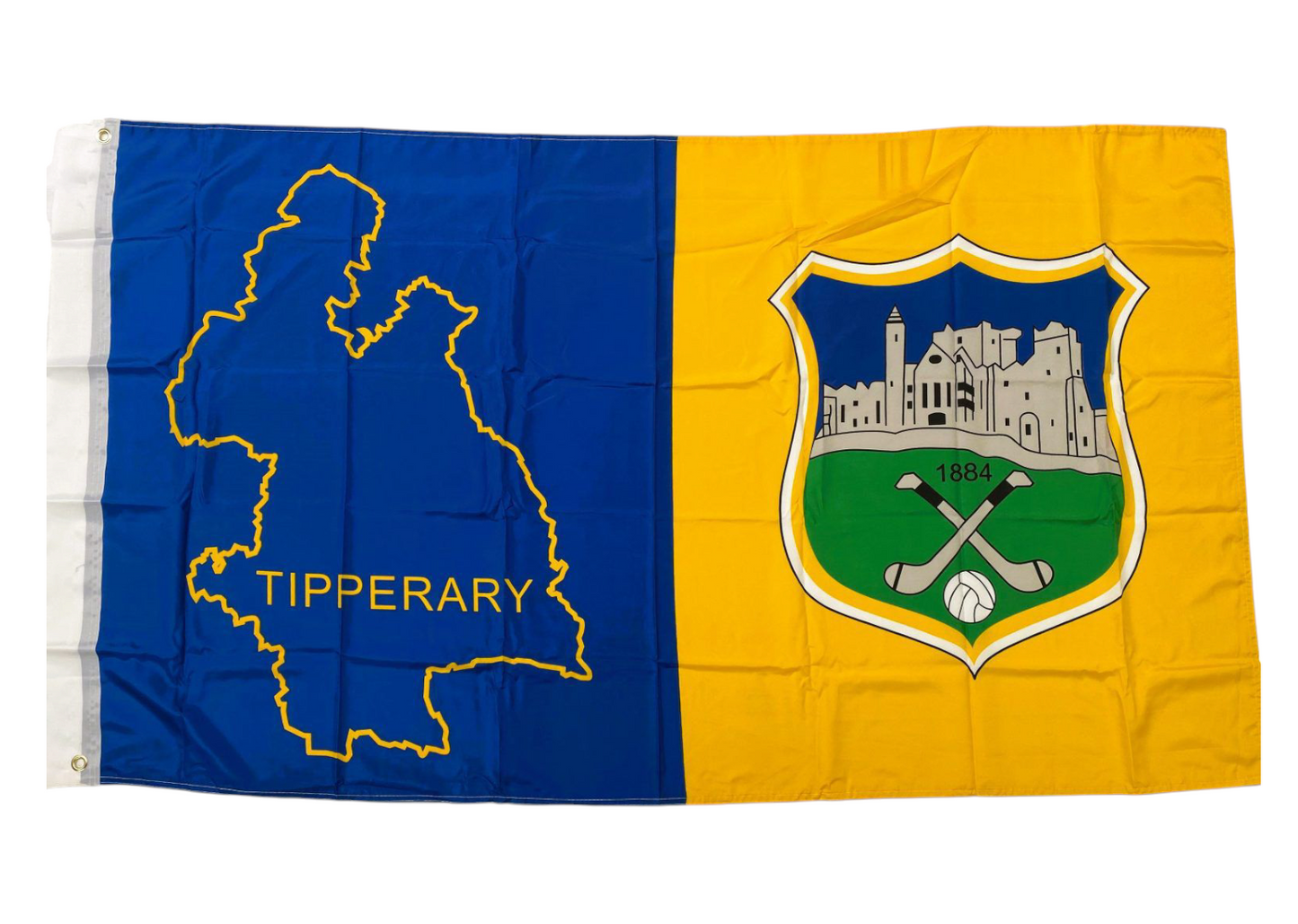 TIPPERARY GAA FLAG - 5ft x 3ft MAP