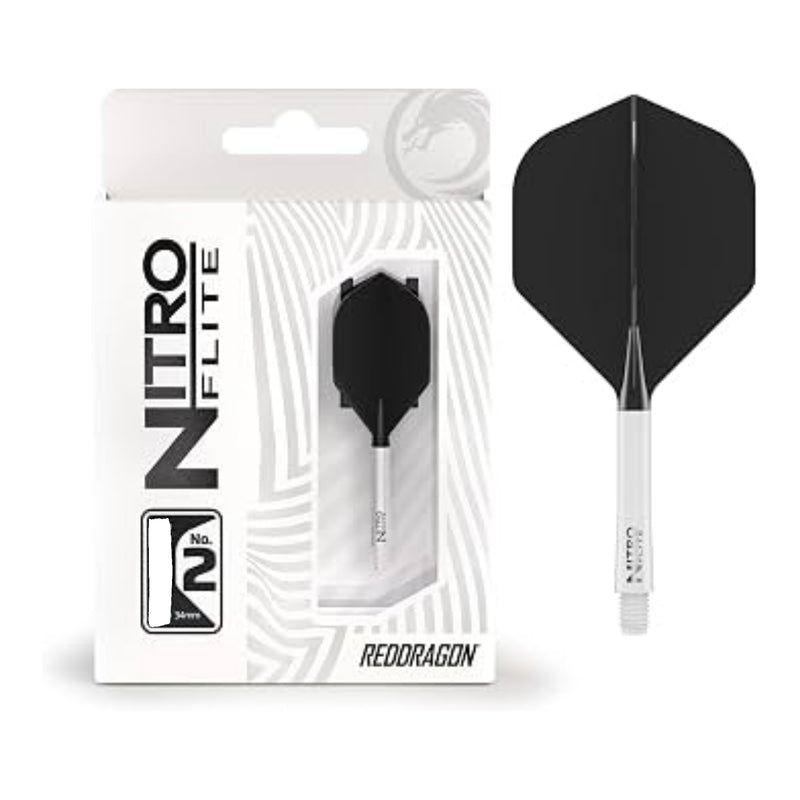 Red Dragon  - Nitro Flite - White/Black  - Intermediate