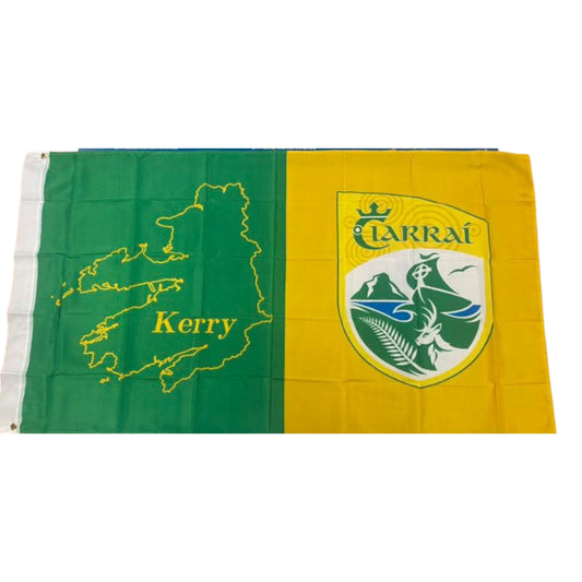 KERRY GAA FLAG (5ft x 3ft)