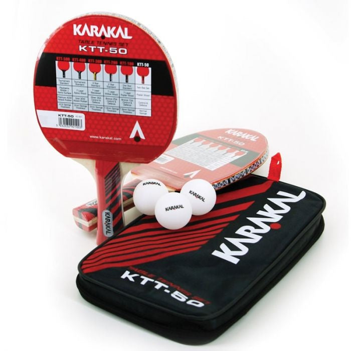 Karakal - KTT 50 Table Tennis 2 Bat Set