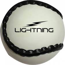 LIGHTNING WALL BALL SIZE 5 - WHITE