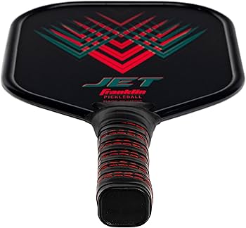 Franklin - Jet - Aluminium - Pickleball Paddle - Black/Red